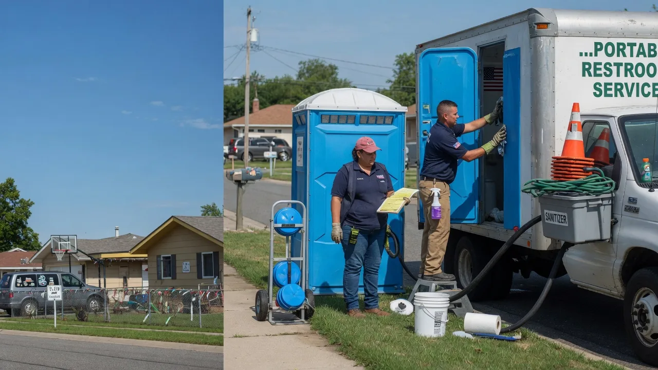 Portable Toilet Rental in Hudson, KS near me